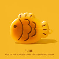 Silicone Protective Cover for Earphone Charging Case with Cartoon Theme