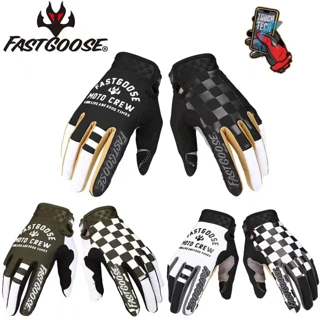 Motocross MX Gloves Motorcycle Full Finger Bike BMX MTB ATV Off Road Mountain Cycling Luvas M-XL - Buy online at  Vibe In Cart.