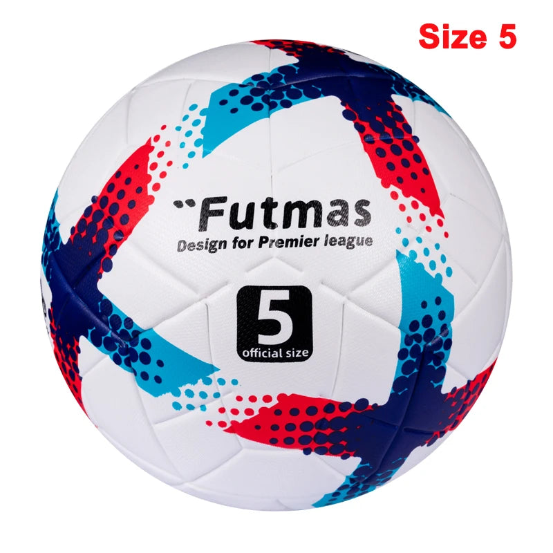 Soccer Balls, Size 5 and Size 4, PU Material, Seamless Design