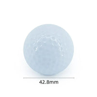 Set of 10 White Two-Piece Standard Golf Balls for Practice