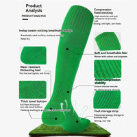 Loogdeel Football Sports Socks Long Knee Cotton Solid Color Kids Legging Stockings Soccer Baseball Ankle Adults Children Socks - Buy online at  Vibe In Cart.