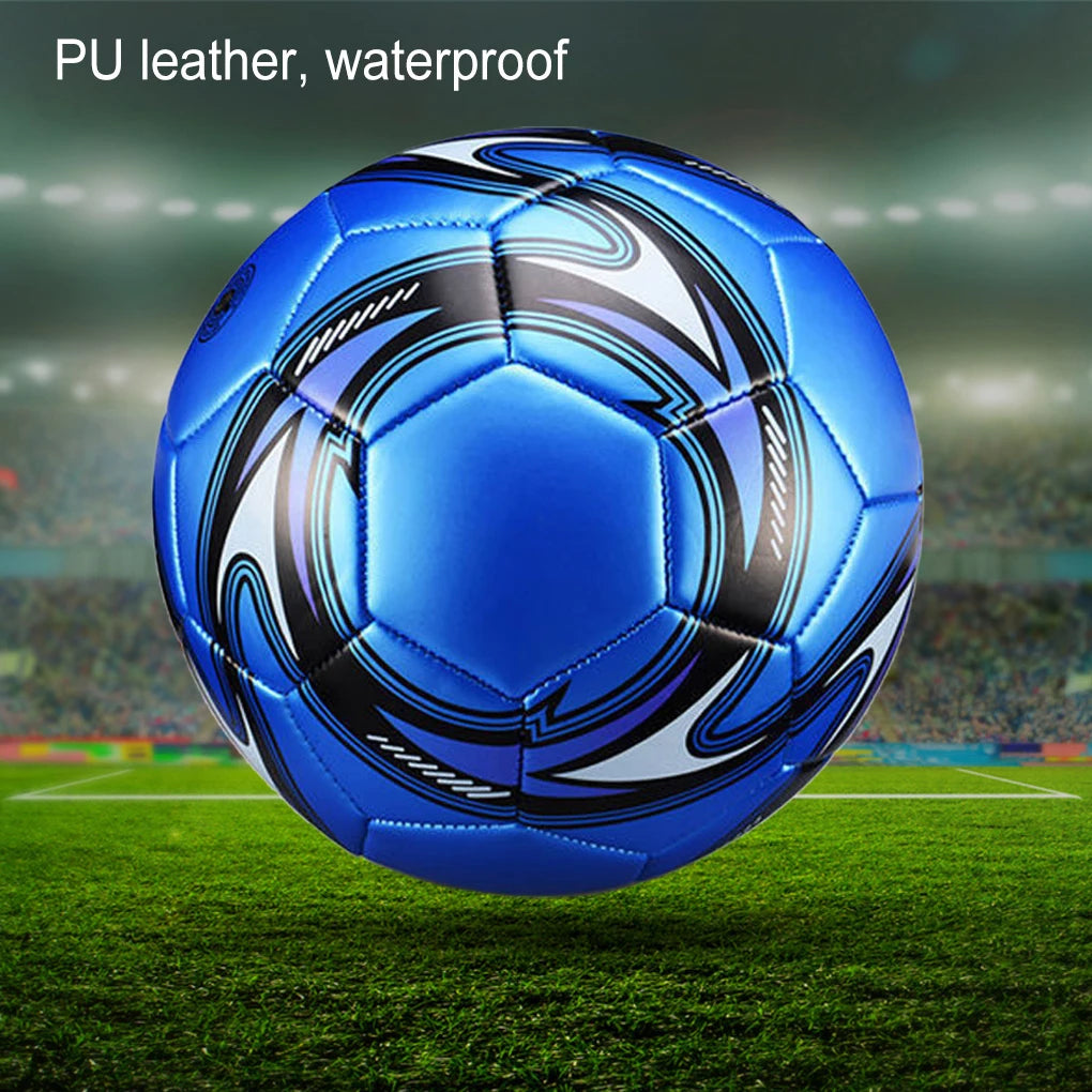 PU Leather Machine-stitched Football Ball Competition Soccer Balls Pressure Proof Size 5 Portable Sports Accessories Red White - Buy online at  Vibe In Cart.
