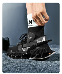 Men's Breathable Walking Tennis Running Shoes Blade Fashion Sneakers - Buy online at  Vibe In Cart.