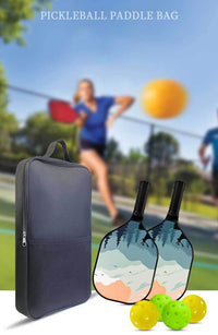 Pickleball Racket Bag Table Tennis Paddle Bags Padel Cover Large Capacity Outdoor Sports Portable Pickle Ball Handheld Bag - Buy online at  Vibe In Cart.