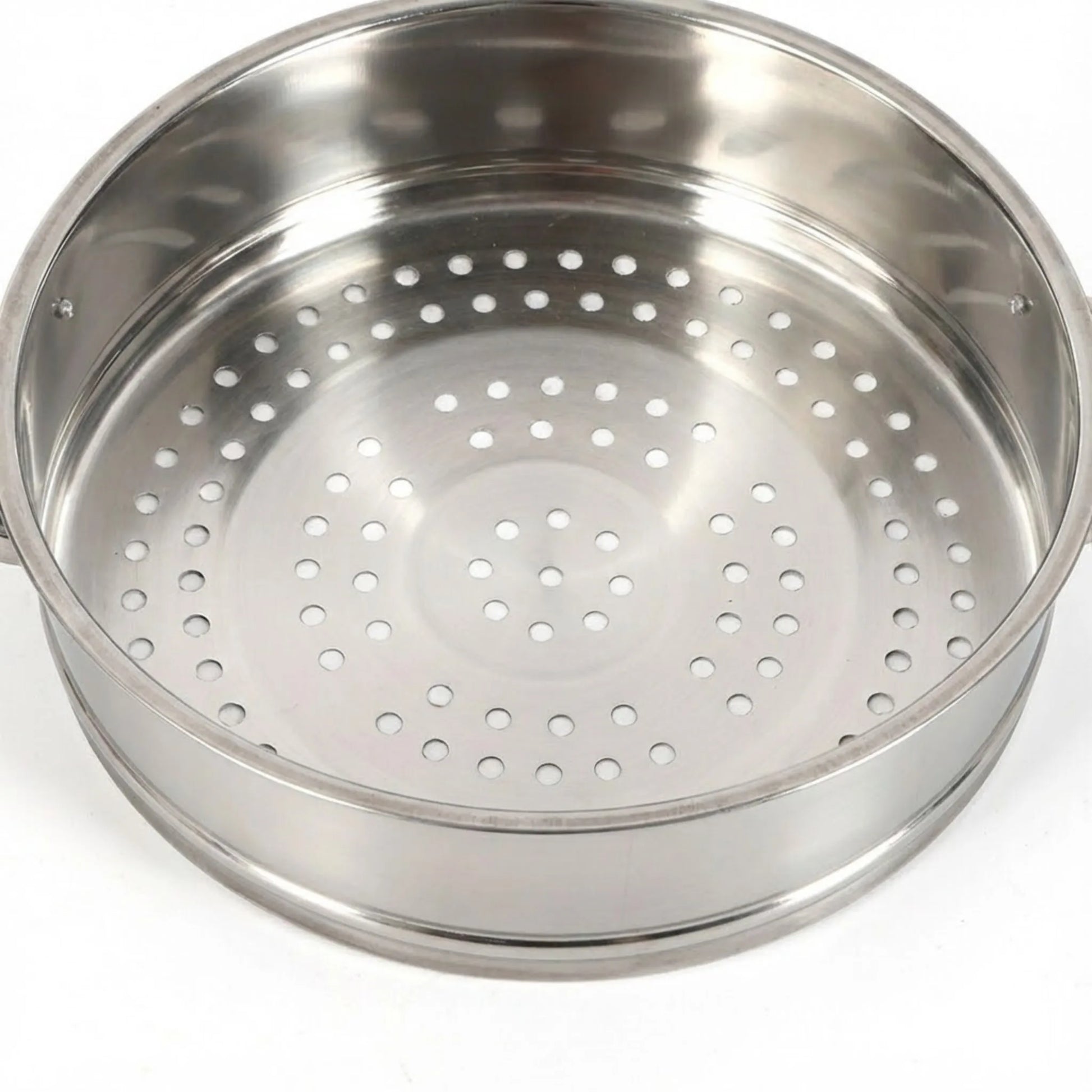 5 Tier Stainless Steel Steamer Pot Set 28cm Large Capacity Stackable Cookware With Glass Lid For Home Kitchen - Buy online at  Vibe In Cart.