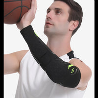 1 Pcs Sports Padded Arm Sleeves Protective Compression Elbow Pad Basketball Football Volleyball Soccer Gym Sport Arm Guards Home - Buy online at  Vibe In Cart.