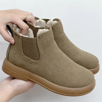 Crestar Winter Fur Snow Boots For Women Outdoor Warm Comfort Fuzzy Cotton Shoes Fashion Plush Ladies Boots Fluffy House Slippers - Buy online at  Vibe In Cart.