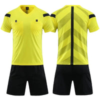 Professional Men Referee Uniforms Soccer Men Football Jerseys Shorts Shirts Suit Pocket Tracksuits V-neck Judge Sportswear - Buy online at  Vibe In Cart.