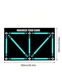 Thick Soccer Training Mat 60x90cm Durable Non-Slip Foldable for Indoor Outdoor