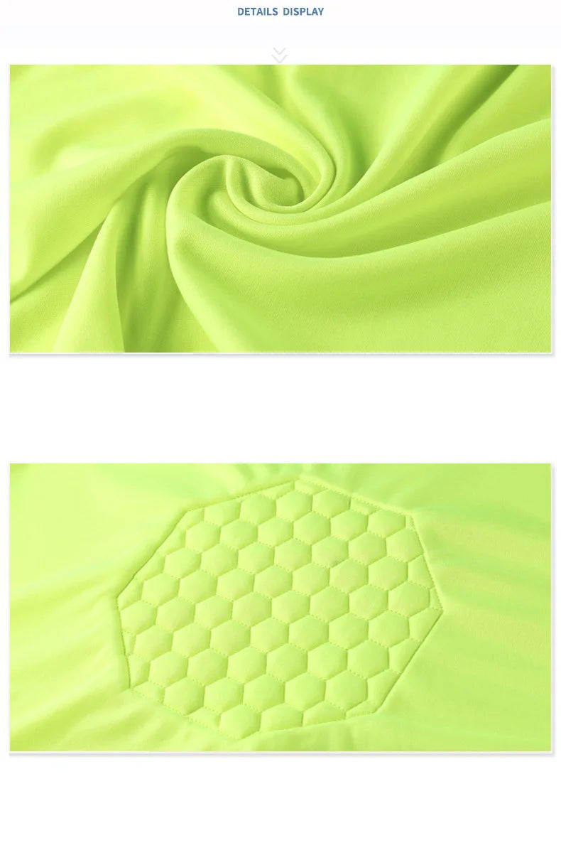 kids Soccer Goalkeeper Jersey Set Child Boy Football Goalkeeper Clothing Long Sleeve Sponge Protector Football Uniforms - Buy online at  Vibe In Cart.