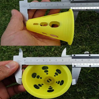 20/40/60 PCS Colorful Windproof Skate Marker Cones Roller Football Marking Cup Soccer Training Equipment - Buy online at  Vibe In Cart.