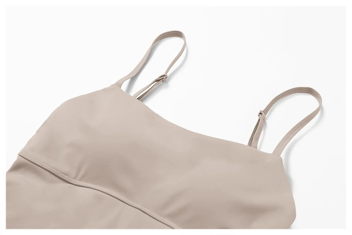 Golf Dress Women Golf Back Yoga Tennis Skirt Anti-exposure Leggings Sports Dress with Chest Pad Breathable Outdoor Quick-drying