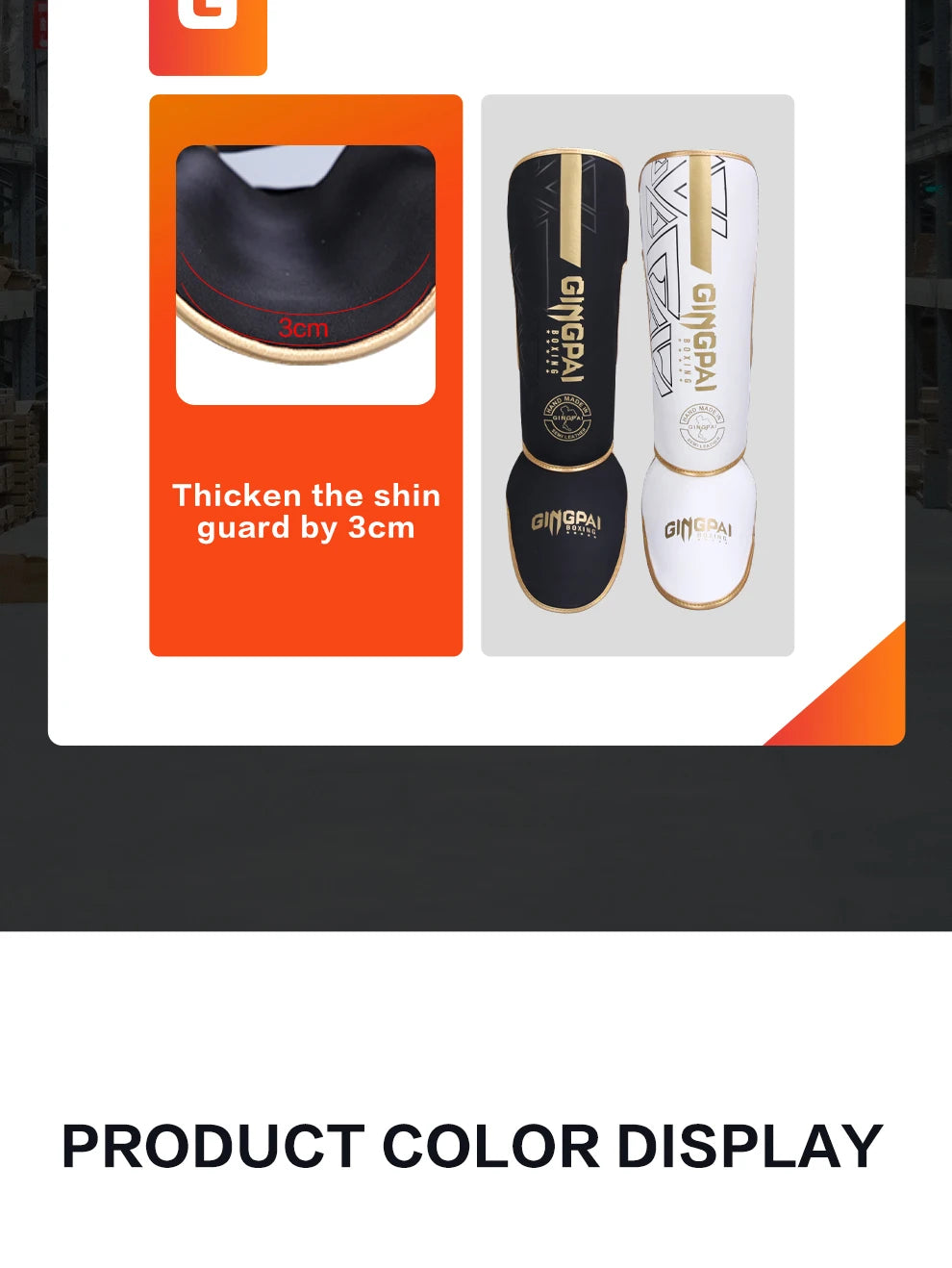 High-Quality PU Leather Boxing Shin Guards Ankle Support Protector MMA Muay Thai Training Leg Warmers Light Kicking Shin Pads - Buy online at  Vibe In Cart.