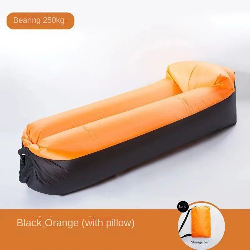 Lazy Inflatable Sofa Outdoor Portable Inflatable Couch Folding Camping Inflatable Sofa Outdoor Furniture Inflatable Lounger - Buy online at  Vibe In Cart.