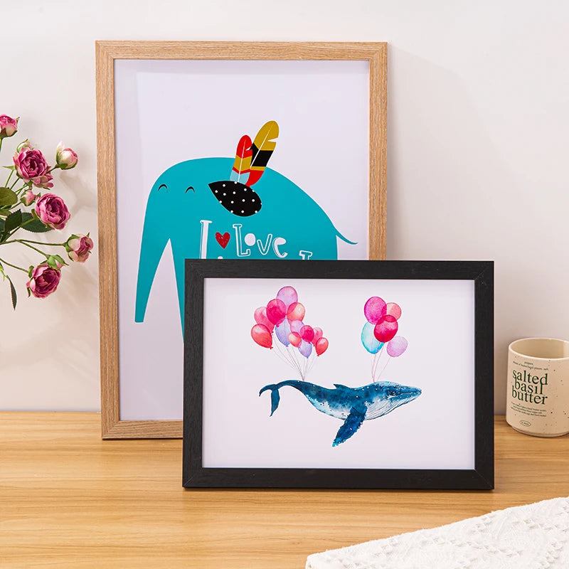 Picture Frame MDF 30X40cm 21x30cm 15X20cm A4 A8 Square Tabletop Photo Frames Wall Art Poster Display Bedroom Home Decor - Buy online at  Vibe In Cart.