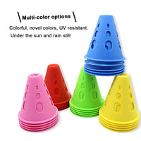 20/40/60 PCS Colorful Windproof Skate Marker Cones Roller Football Marking Cup Soccer Training Equipment - Buy online at  Vibe In Cart.
