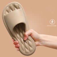 Summer Flip Flops Solid Color Thick Platform Slippers Non Slip Summer Cloud Slides EVA Indoor Home Sandals for Men Women - Buy online at  Vibe In Cart.