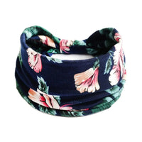Bohemia Print Wide Headbands New Vintage Elastic Knot Turban Headwrap for Women Girls Soft Print Yoga Bandana Hair Accessories - Buy online at  Vibe In Cart.