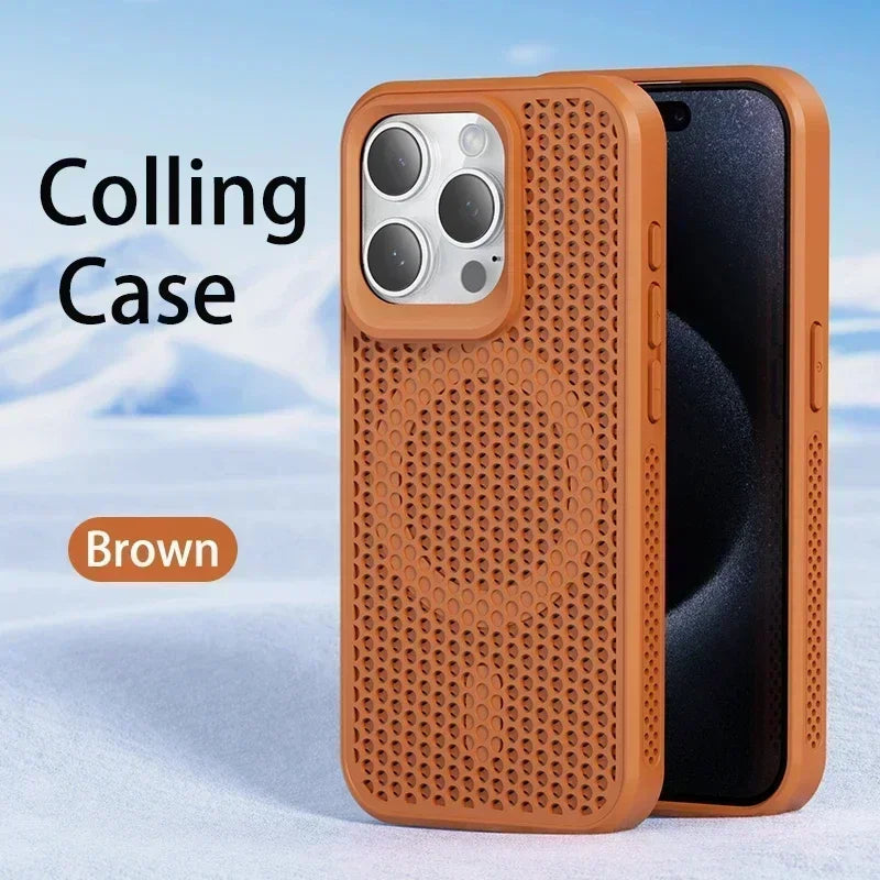 Magnetic Half-Wrapped Plastic Phone Case with Anti-Scratch Protection