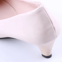 Women's High Heel Pumps with Thin Heels and Slip-On Design