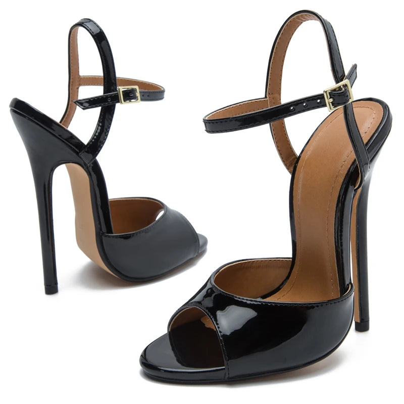 Women's Sandals 2025 Summer Shoes High Heels Hey Si Mey Sexy Black Red Party Slingback Dance Wedding Fetish Shoes Large Size - Buy online at  Vibe In Cart.