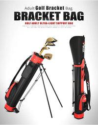 Unisex PU Golf Bag for 9 Clubs with Multiple Colors