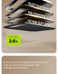 Adjustable VESA Monitor Stand for 10-20 Inch Screens with 360 Degree Swivel