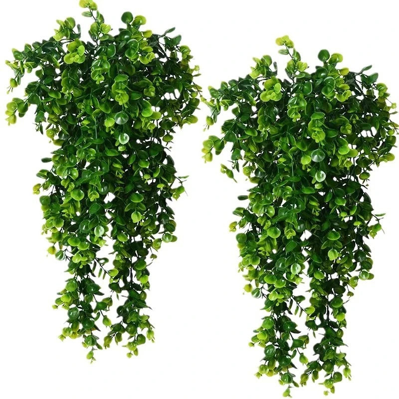 1Pcs Artificial 5Forks Rattan Eucalyptus Wall Hanging Simulation Greenery Fake Hanging Plants Vine Diy  Home Outdoor Decor Plant - Buy online at  Vibe In Cart.