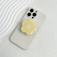 Folding Expandable Clear Flower Mobile Phone Finger Ring Grip Holder