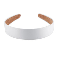 Plain 3CM Wide Satin Headband for Women, 1 or 2 Pieces