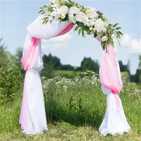 65cm Wedding Arch Flowers White Rose Decorative Floral Swag for Lintel Artificia Centerpieces for Door Window Home Decoration - Buy online at  Vibe In Cart.