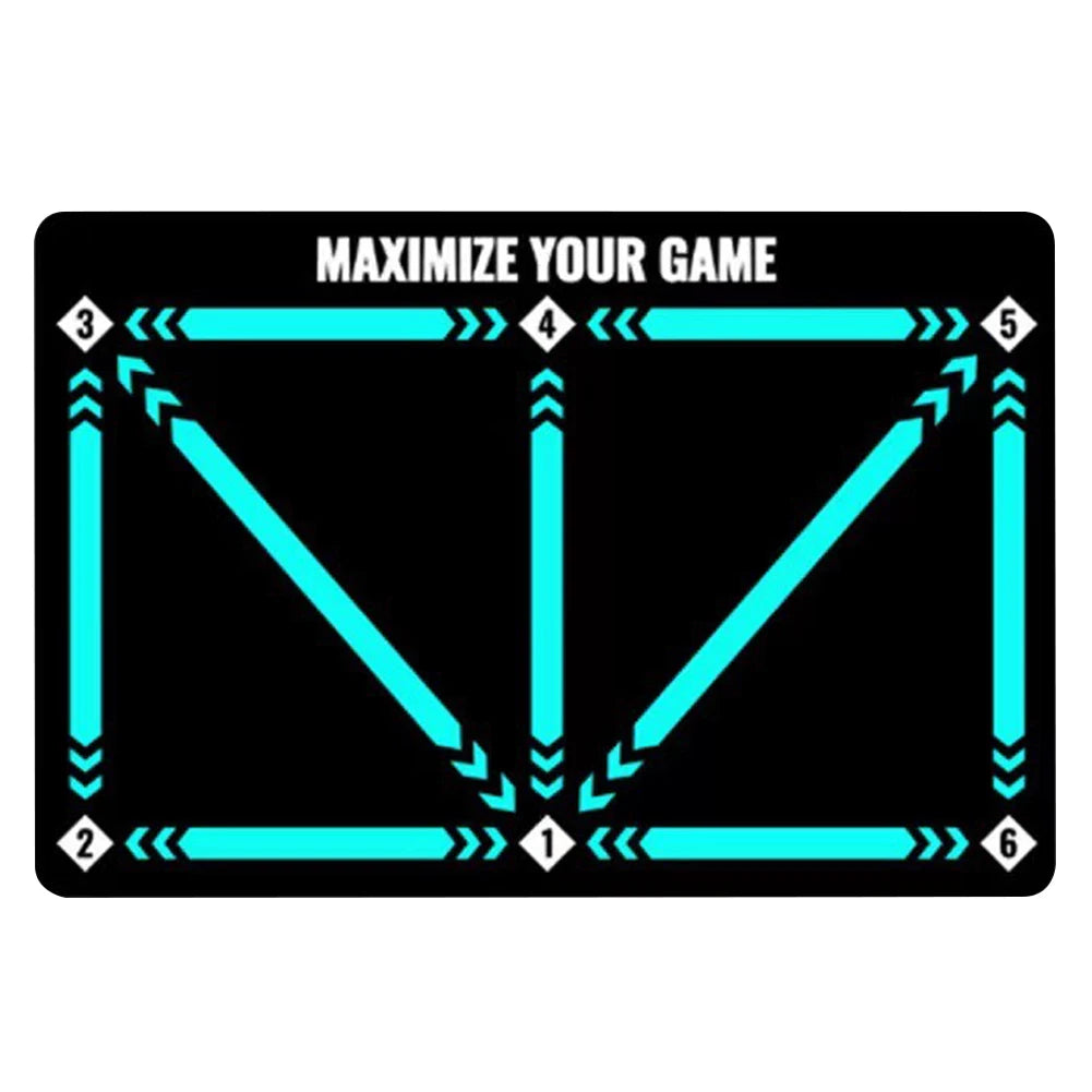 Foldable Football Mat Non-Slip Football Footstep Training Rug Wear-Resistant Ball Control Footstep Mat Gifts for Football Lovers - Buy online at  Vibe In Cart.