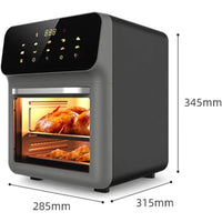 Smart 11-in-1 Air Fryer Toaster Oven Combo with Grill for Home Kitchen Use: Digital Convection Oven for Baking Roasting Reheati - Buy online at  Vibe In Cart.