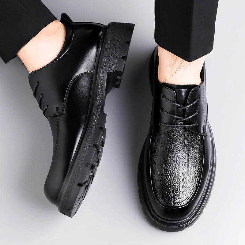 2025 New Classic Shoes for Men, Authentic Calfskin Brogue Formal Shoes for Men Handcrafted Men's Oxford Shoes Business Formal - Buy online at  Vibe In Cart.