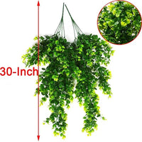 1Pcs Artificial 5Forks Rattan Eucalyptus Wall Hanging Simulation Greenery Fake Hanging Plants Vine Diy  Home Outdoor Decor Plant - Buy online at  Vibe In Cart.