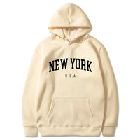 Men's Polyester Hooded Pullover Hoodie With Print