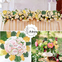 Artificial Tropical Palm Leaves Hawaiian Luau Jungle Safari Animal Theme Party Supplies Birthday Wedding Baby Shower Decoration - Buy online at  Vibe In Cart.