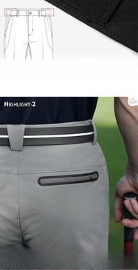 PGM Men Golf Pants Spring Summer Elastic Belt Sports Pant KUZ201 - Buy online at  Vibe In Cart.