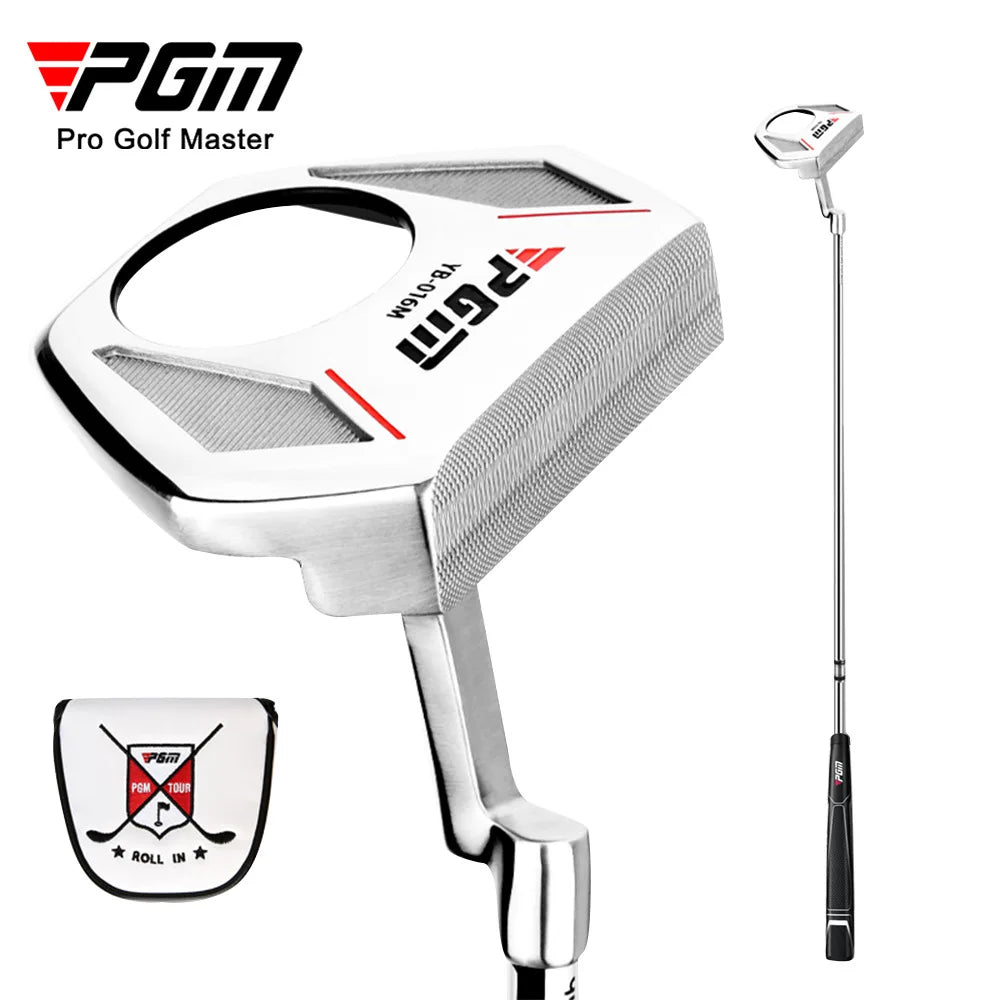 Men's Steel Shaft Golf Putter with Ball Pickup Function