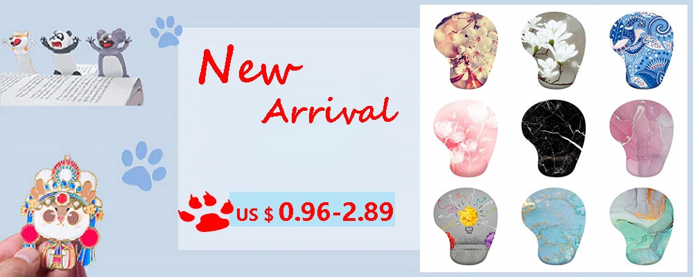 Large Non-Slip Wool Felt Mouse Pad for Office Desk