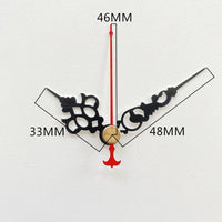 Silent Quartz Battery Operated Clock Movement with Hands