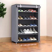 6-10 Tier Multi-Layer Shoe Cabinet with Dust-Proof Rolling Shutter Door, Easy to Assemble, Space-Saving Home Storage Cabinet, Suitable for Entryways, Hallways, Bedrooms, Living Rooms, Homes, Dormitories, Etc./Modern Decorativ - Buy online at  Vibe In Cart.