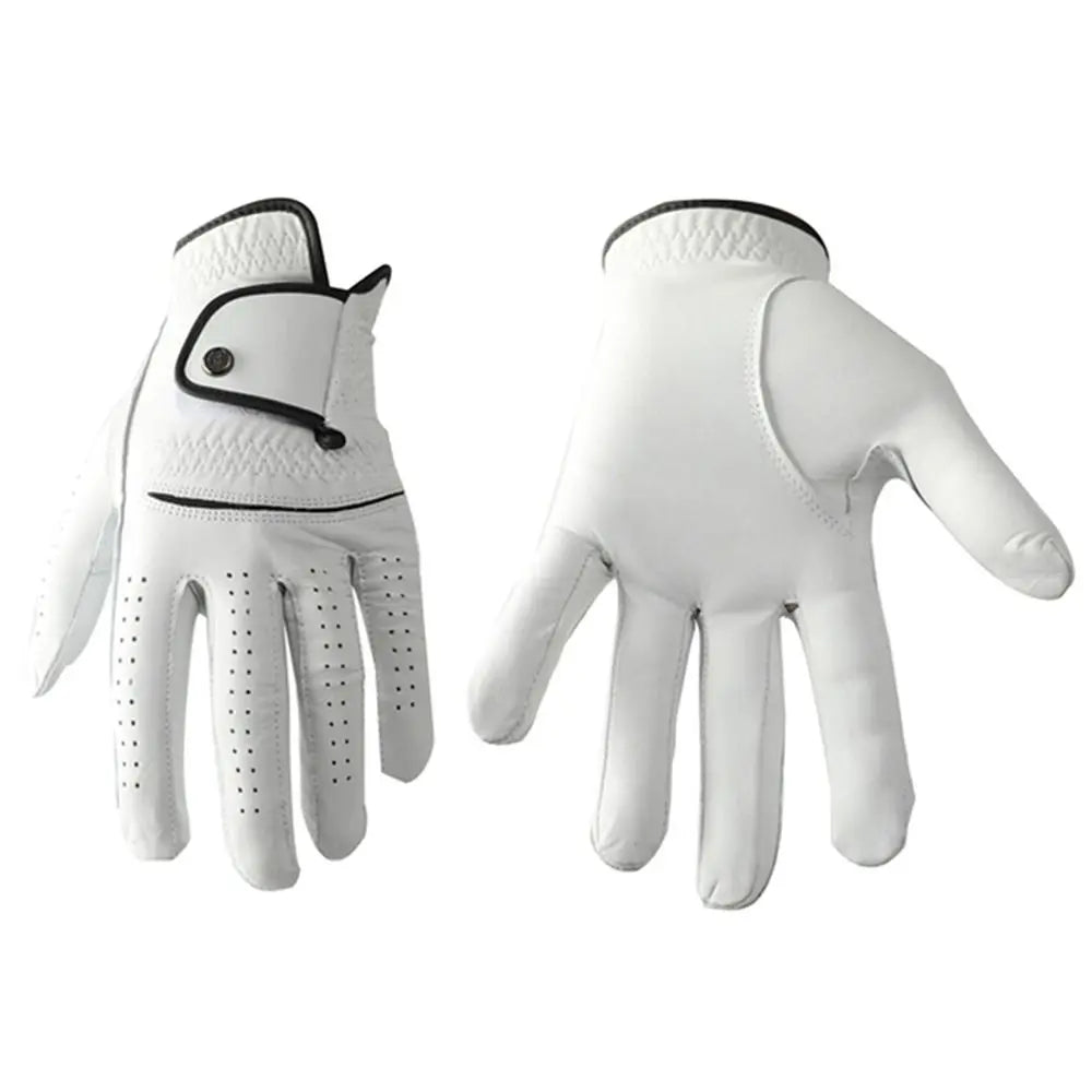 Sheepskin Men's Sports Golf Glove Breathable Single Left Hand Leather Golfing Glove Maximum Grip Slip-Resistant Golf Accessories - Buy online at  Vibe In Cart.