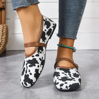 Women Flats New Leopard Print Comfortable Soft Flat Loafers Shoes Women Ballet Flat Mary Jane Shoes for Women - Buy online at  Vibe In Cart.