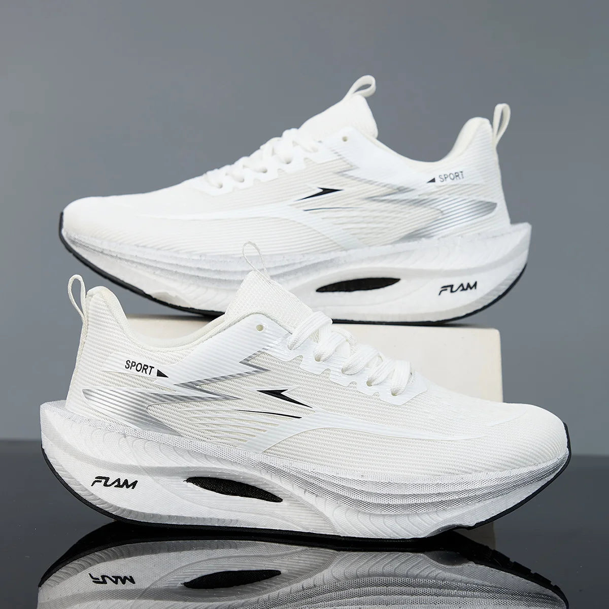 Men Sports Running Shoes Casual Marathon Breathable Lightweight Women's Comfortable Athletic Nonskid Walking Sneakers Outdoors - Buy online at  Vibe In Cart.