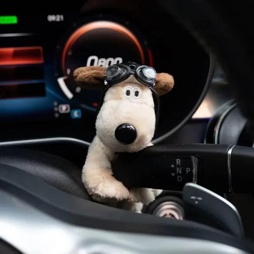 1pcs Plush Ornaments Car Interior Supplies Car Decoration Dolls Pilot Dog Creative Accessories for  Huai Gua Auto Door Dashboard - Buy online at  Vibe In Cart.