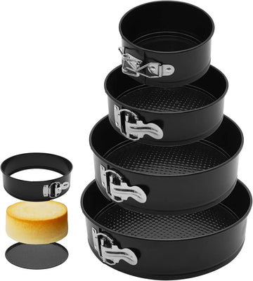 Round Cake Mould Removable Bottom Leakproof Round Cake Pan Bakeware Non-Stick Metal Bake Mould Kitchen Accessories Baking Tools - Buy online at  Vibe In Cart.