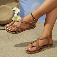 Women's casual flat sandals with clip on design Popular brown Color comfortable shoes for daily wear - Buy online at  Vibe In Cart.