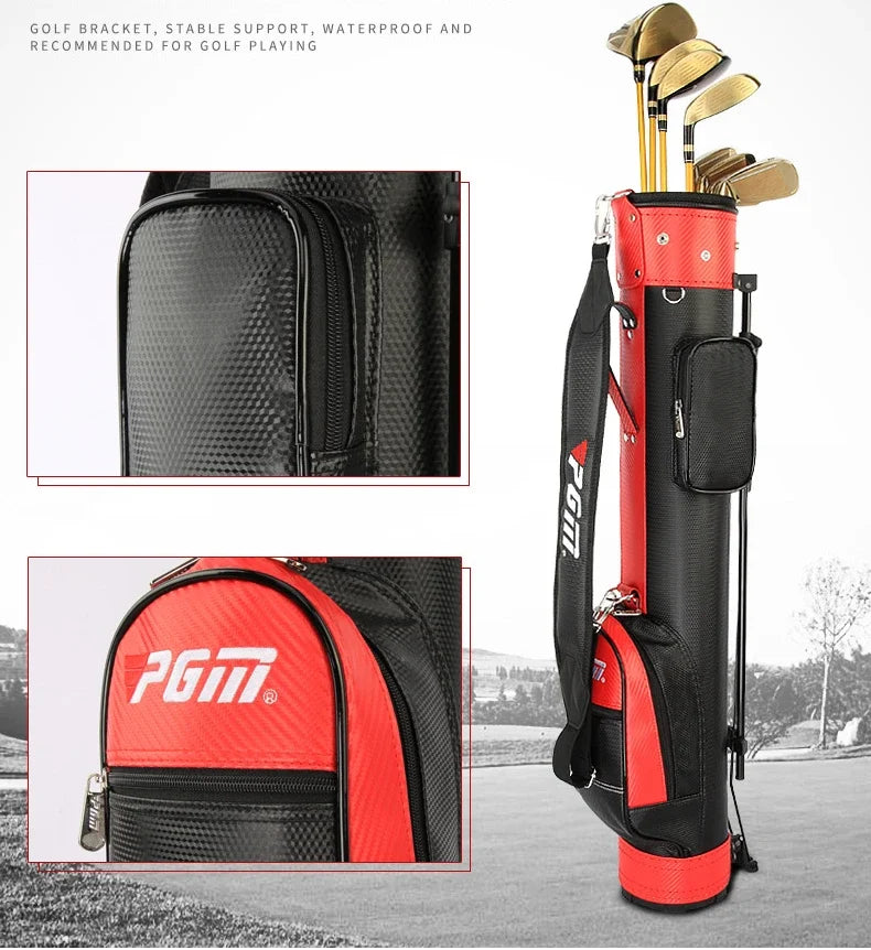Unisex PU Golf Bag for 9 Clubs with Multiple Colors