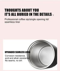 Thermos Bottle Cup Thermal Coffee Mug Mini Tumbler Cup Stainless Steel Thermo Coffee Travel Mug Insulated Vacuum Flask Drinkware - Buy online at  Vibe In Cart.